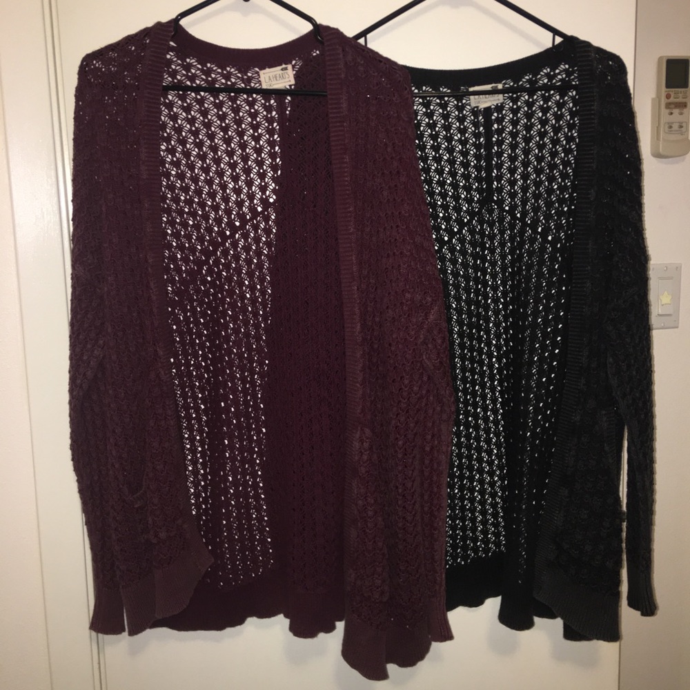 Pacsun knit cardigans